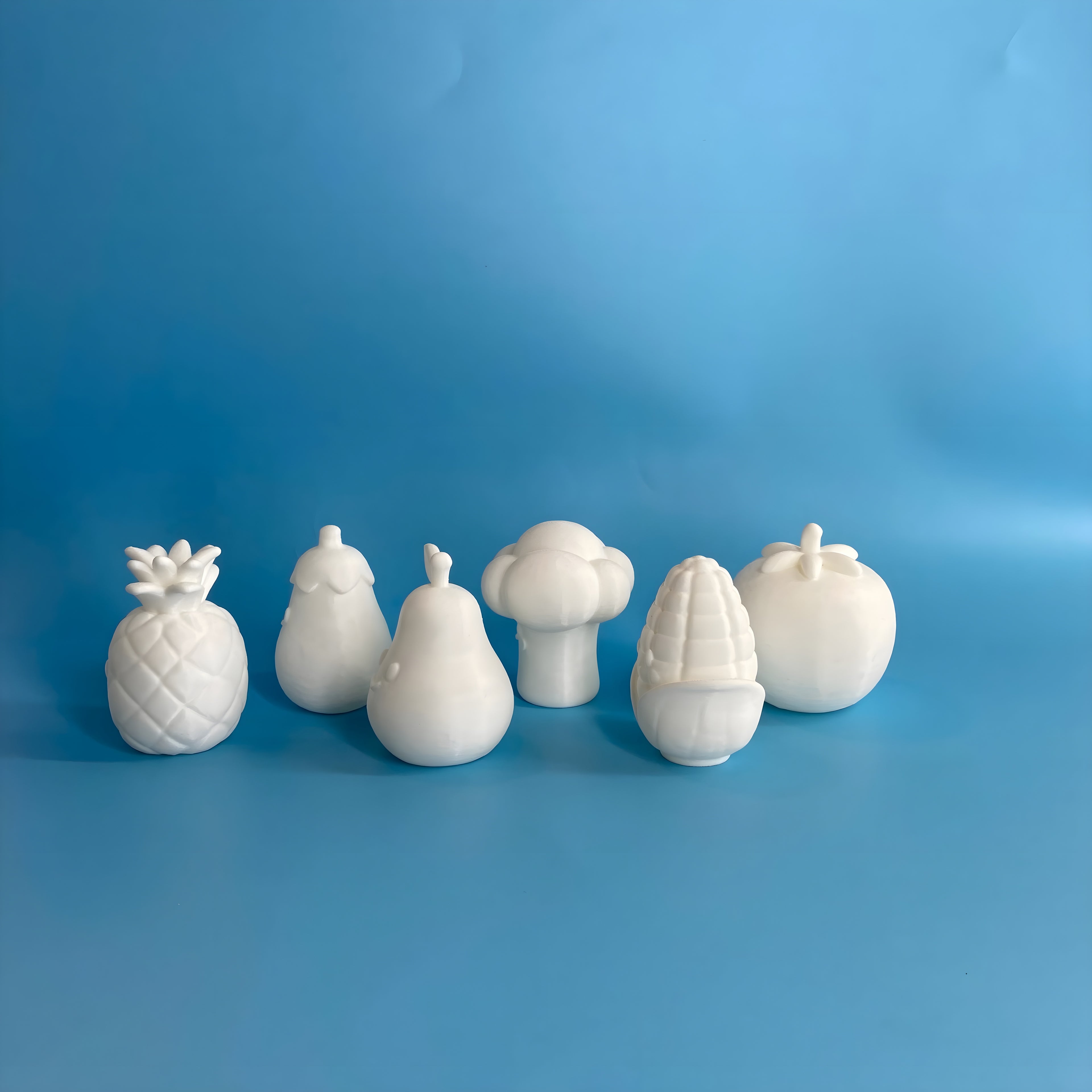 Garden Theme Party Paint Kit – 6 DIY 3D Printed Miniatures with Paint