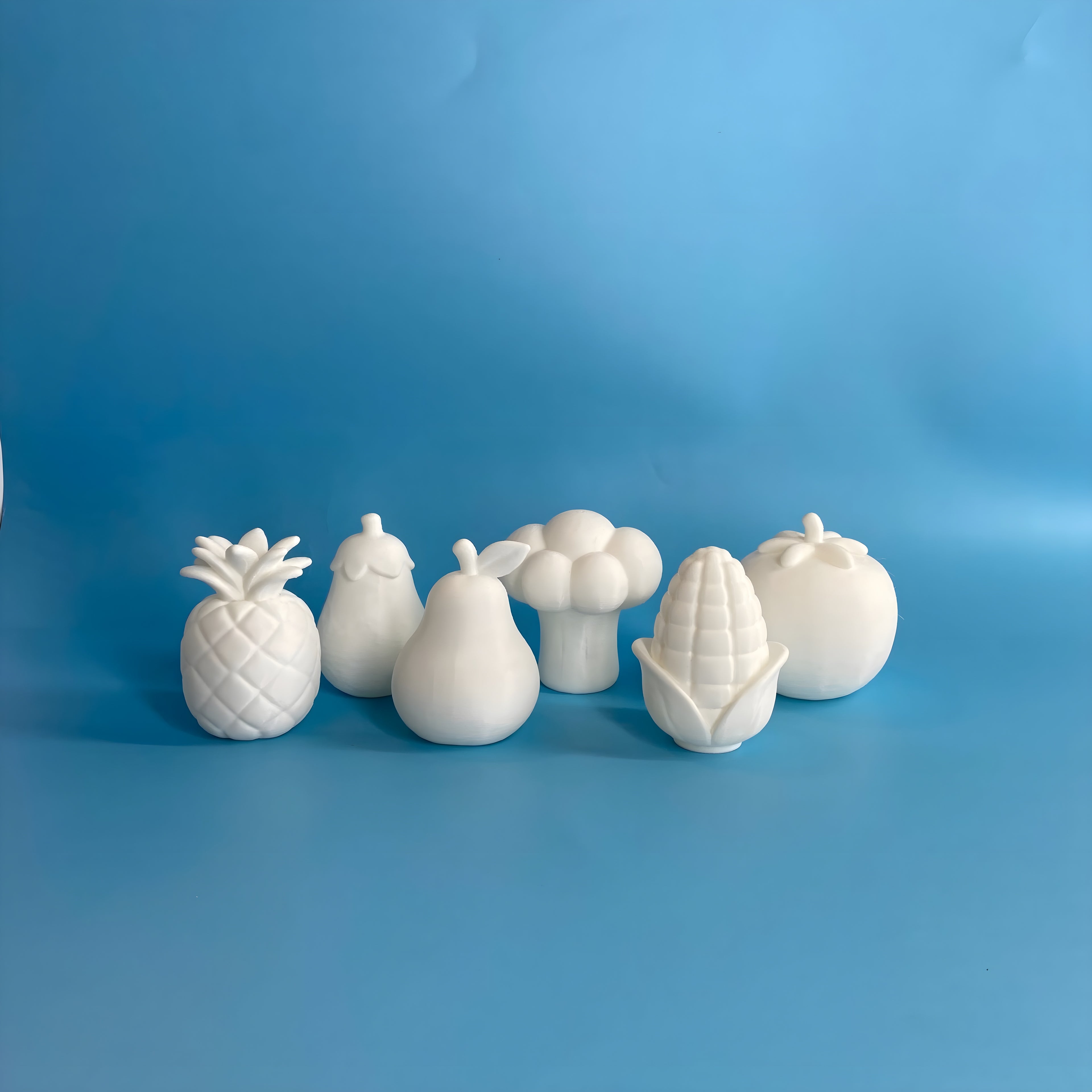 Garden Theme Party Paint Kit – 6 DIY 3D Printed Miniatures with Paint